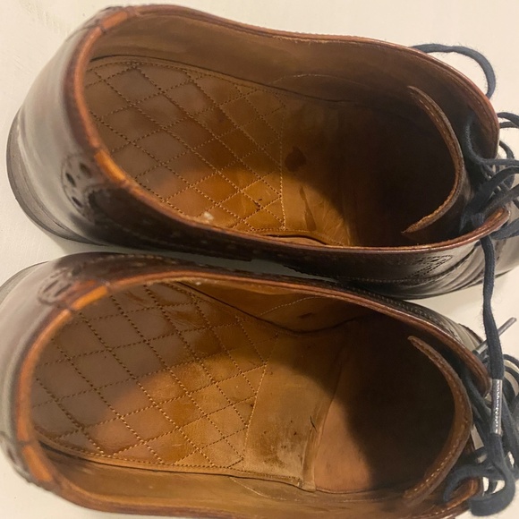 Cap Toe Brogue Oxford Shoe - Museum Brown main image 5